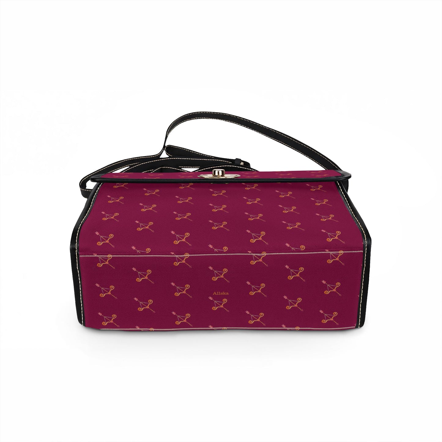 Cupid's Bow Waterproof Berry tone Bag
