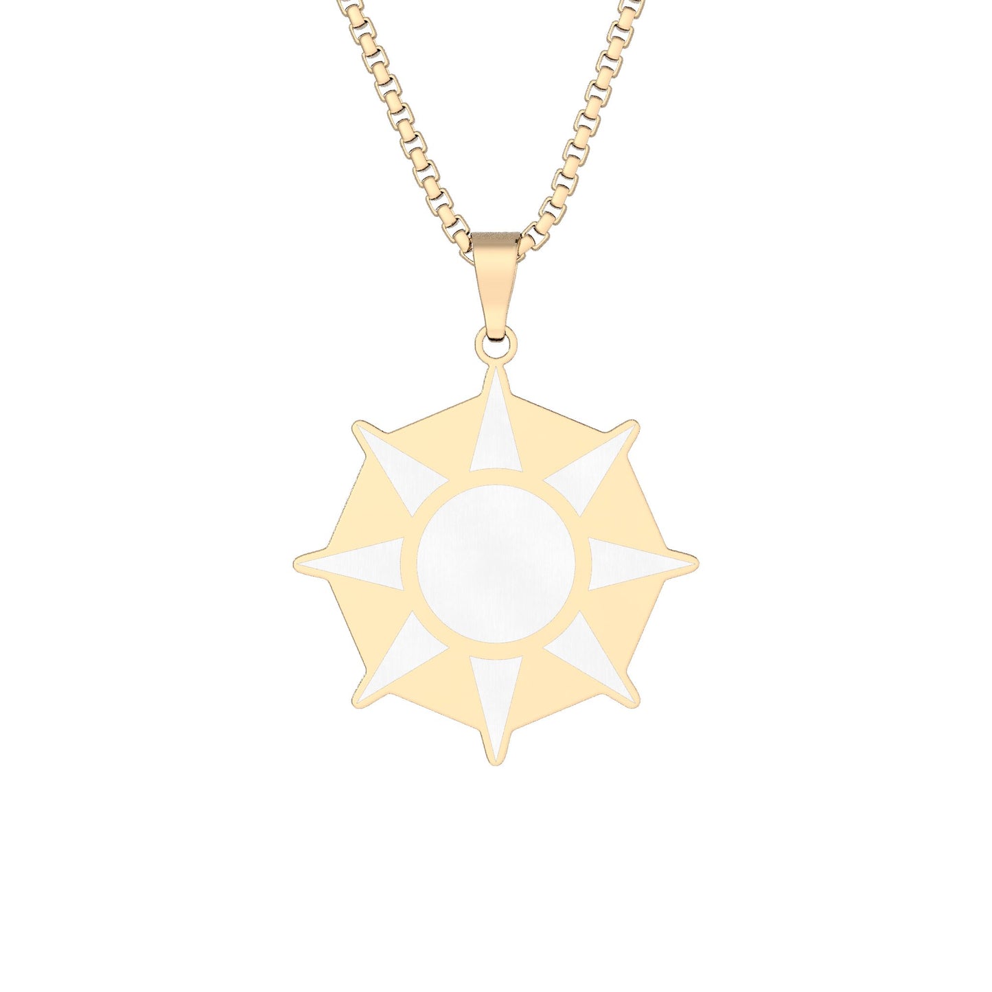 Sunburst Pendant Necklace