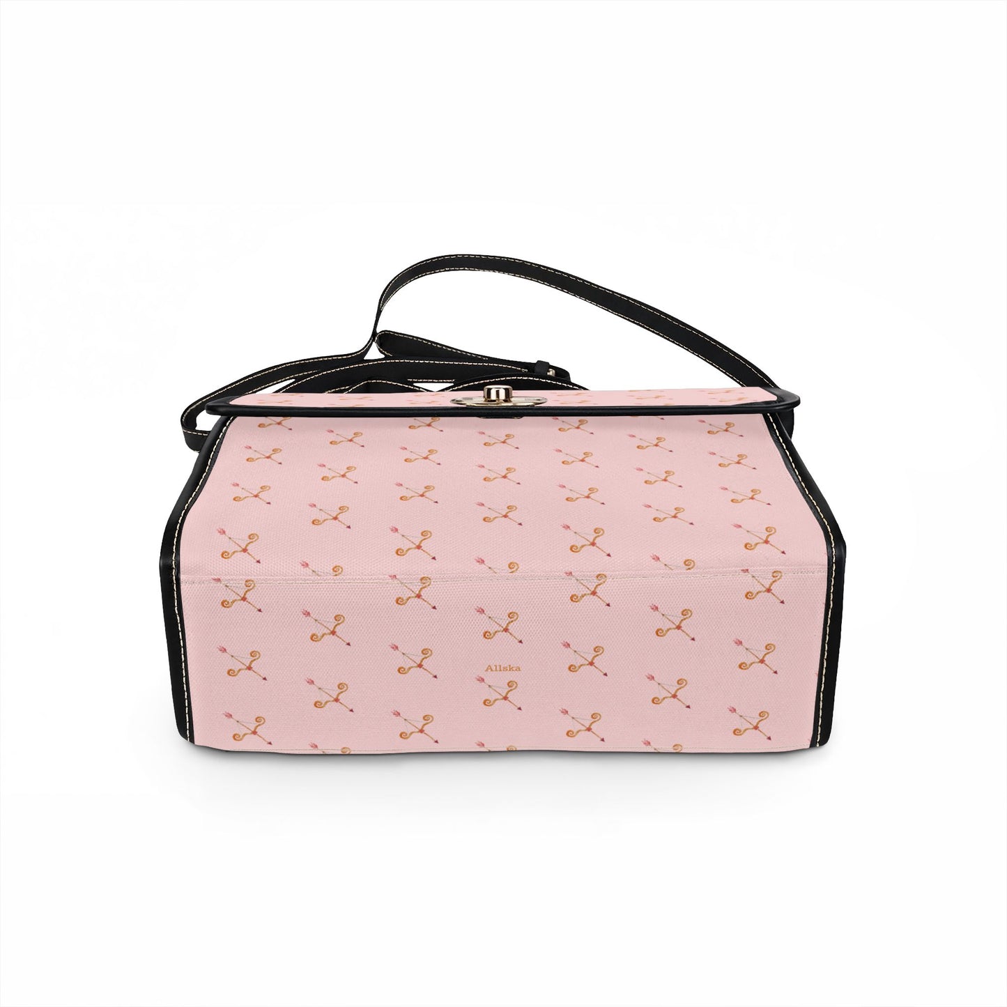 Cupid's Bow Waterproof Canvas Tote — Ballet Pink Bag