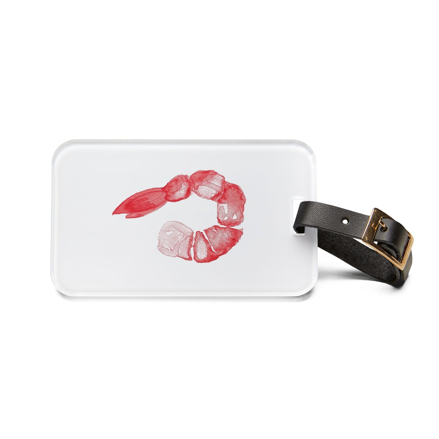 Shrimp Cocktail Luggage Tag