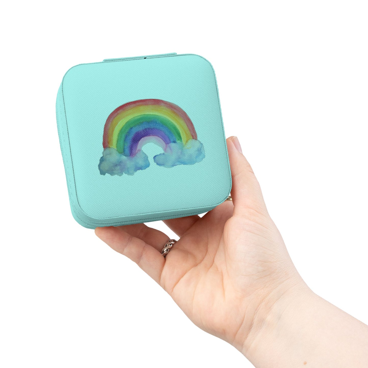 Rainbow Jewelry Travel Case