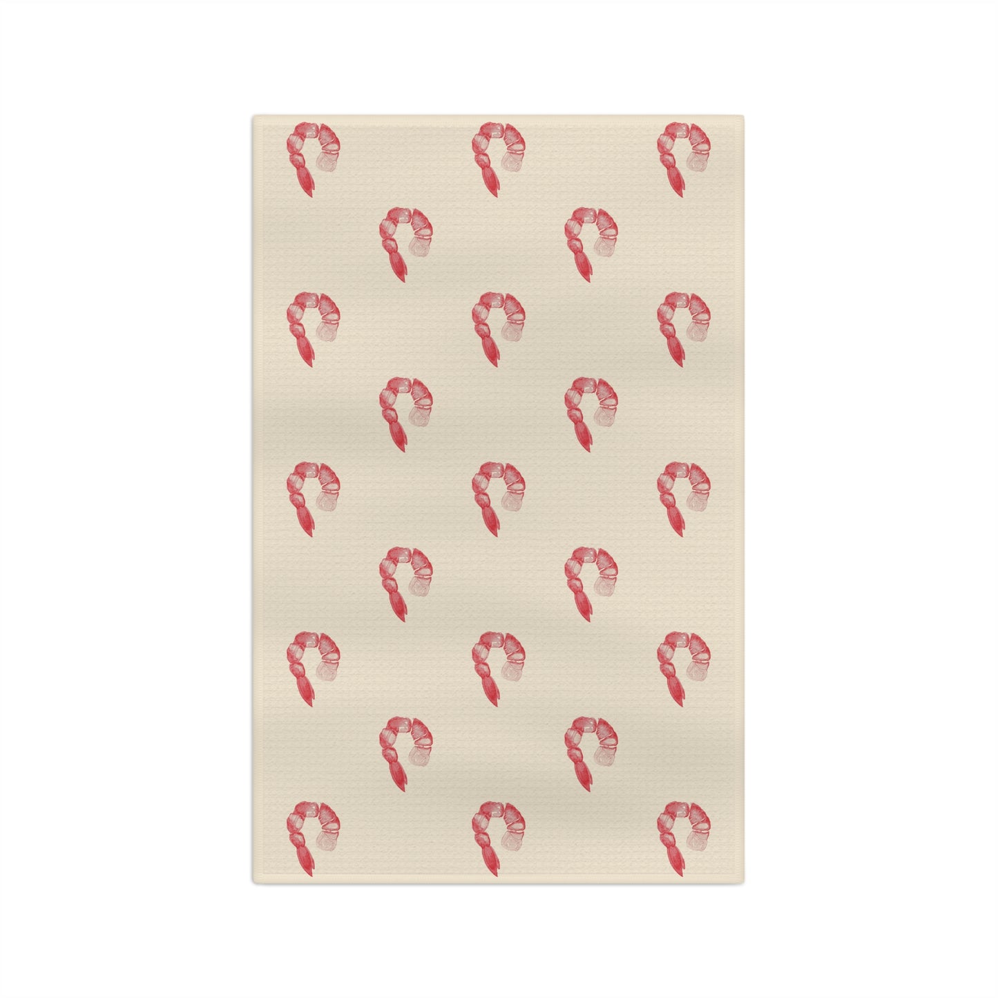 Shrimp Cocktail Microfiber Tea Towel