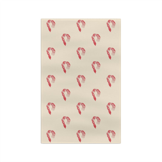 Shrimp Cocktail Microfiber Tea Towel