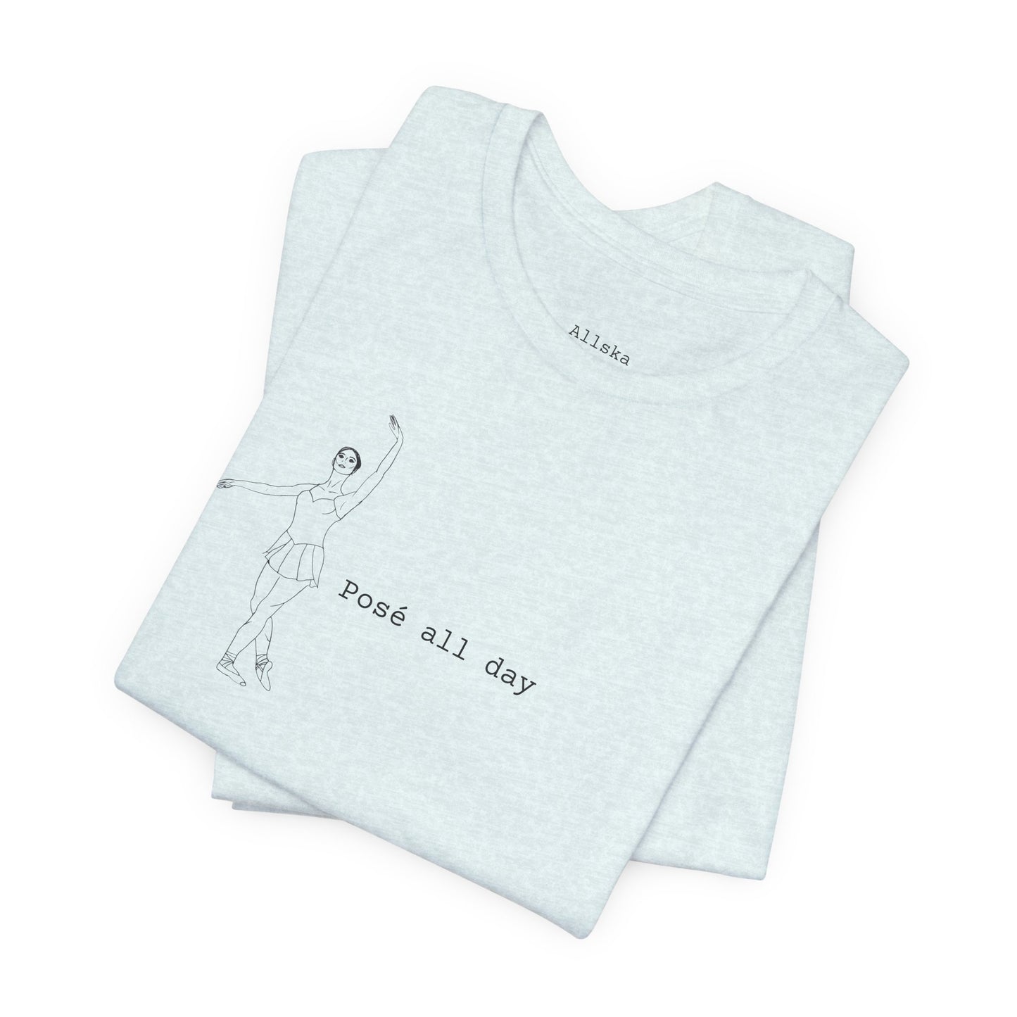 T-Shirt 'Posé All Day' Ballet Tee