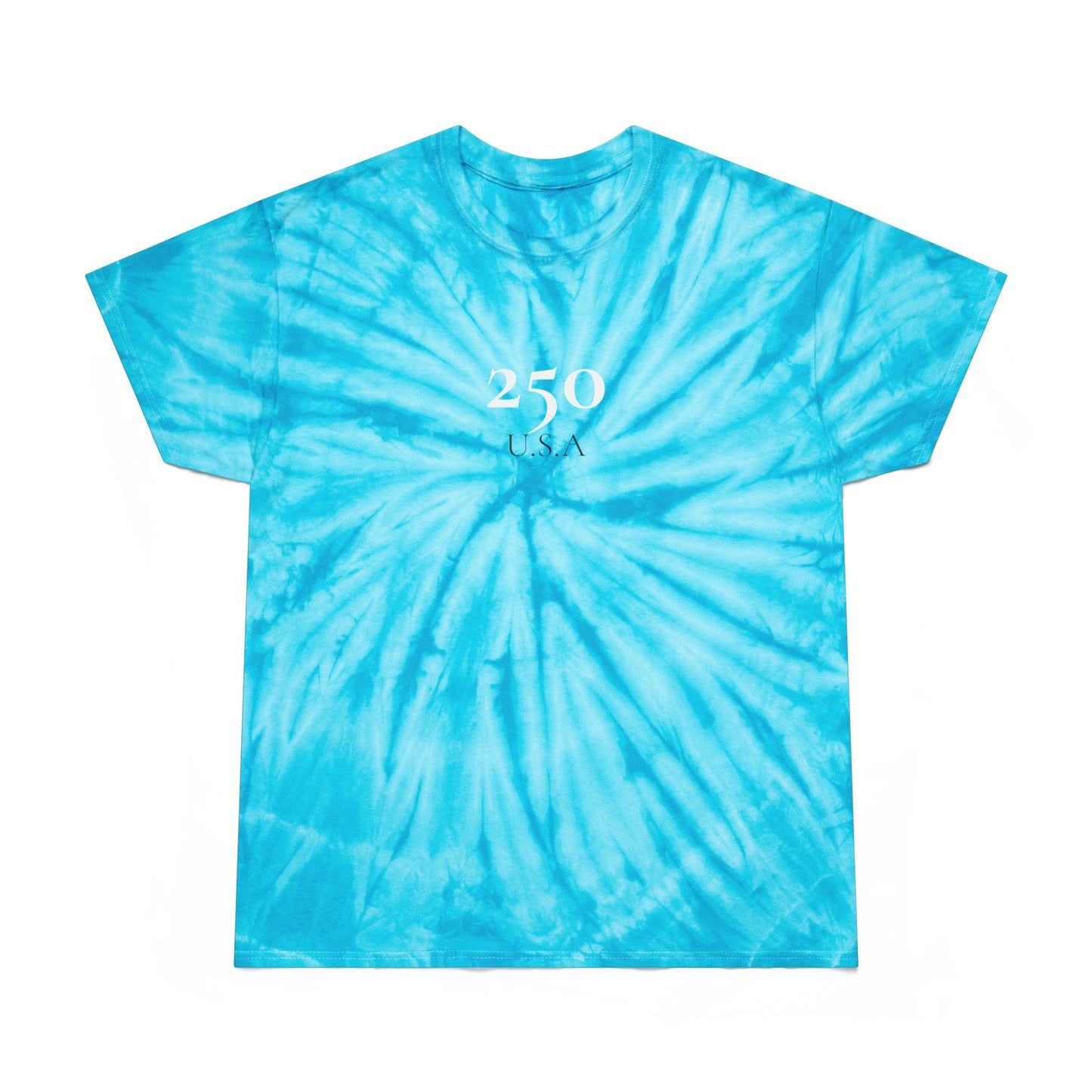 '250'4th of July Celebration Tie Die Festive Shirts