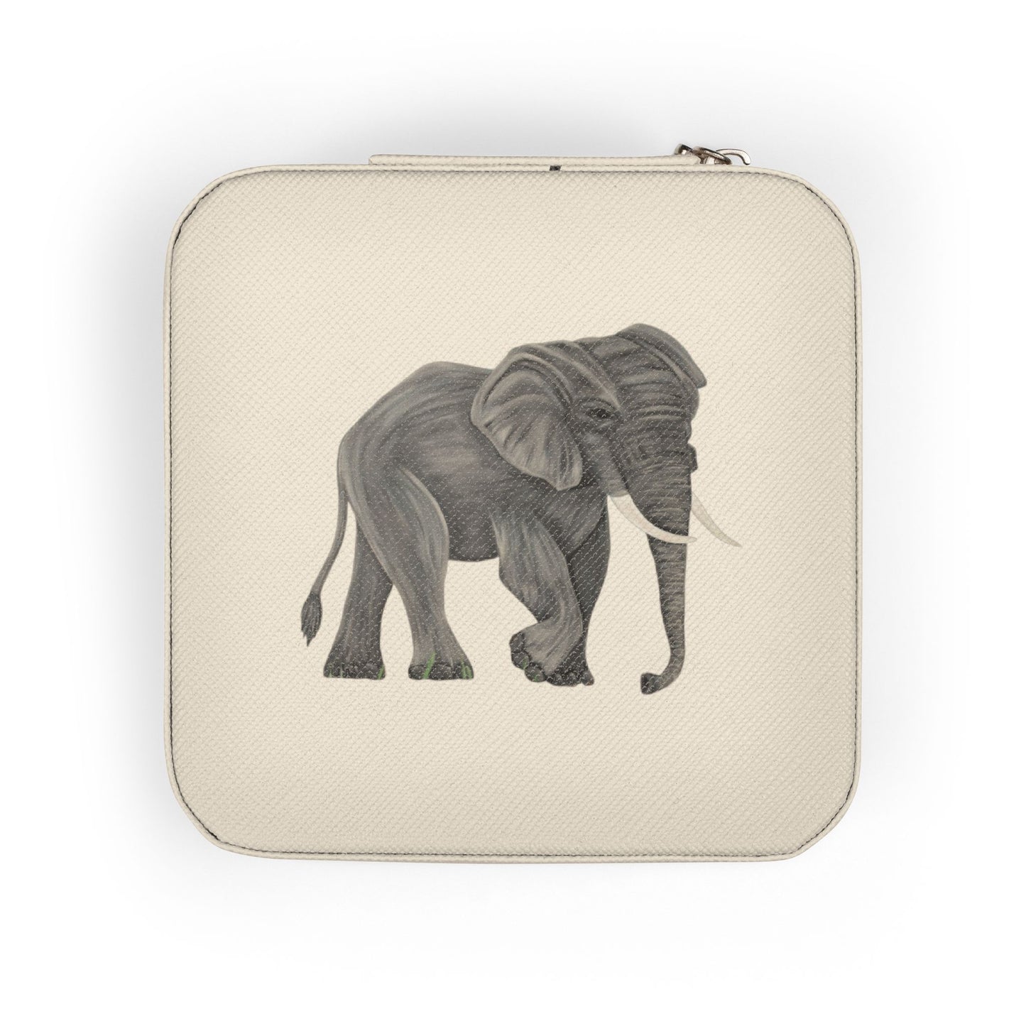 Grey Elephant Jewelry Travel Case