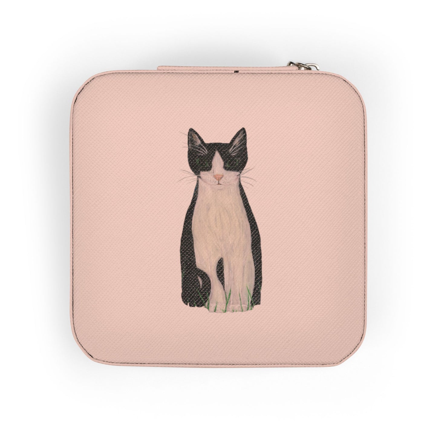 Minuet Tuxedo Cat Jewelry Travel Case