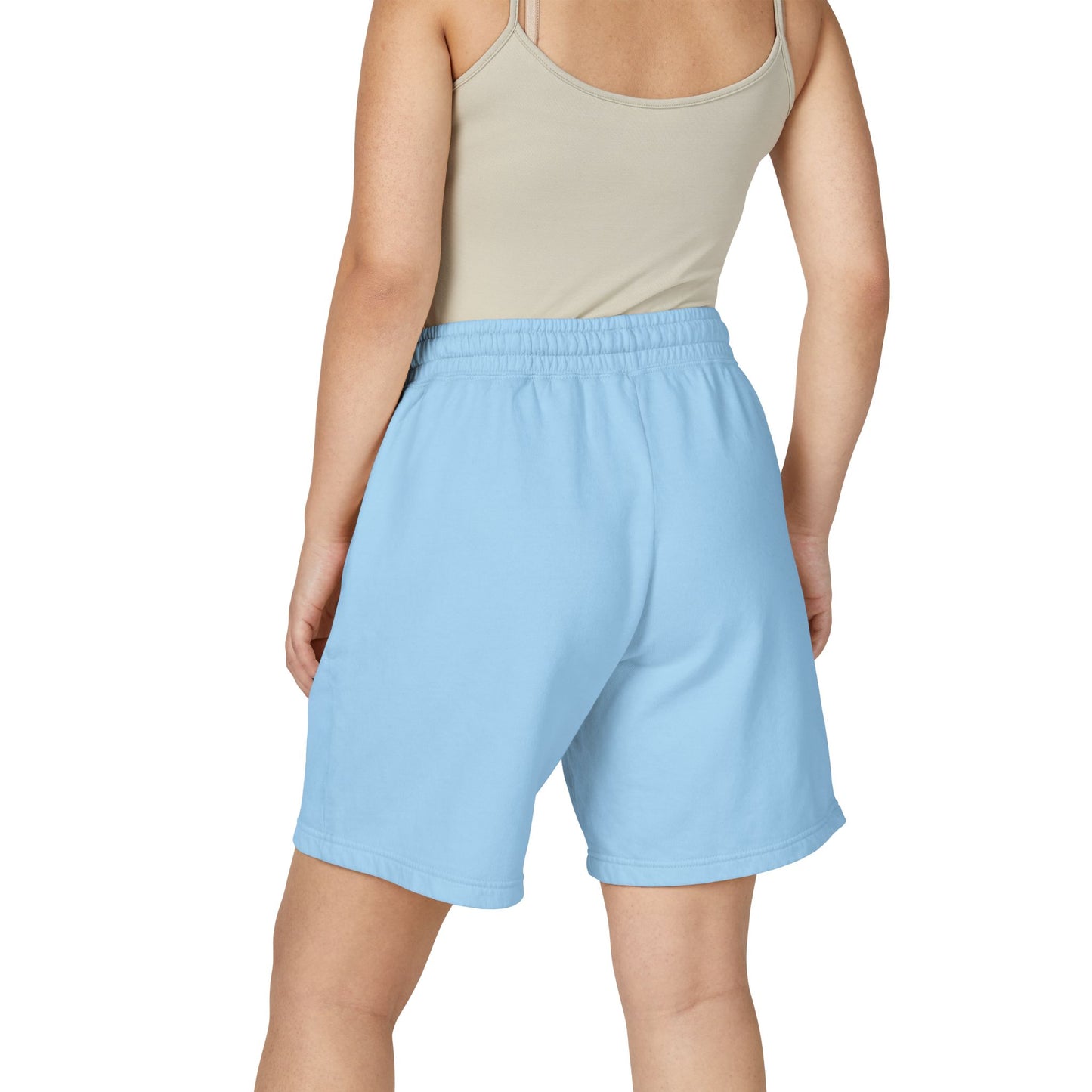 Penguin Love Garment-Dyed Lightweight Fleece Sweat Shorts