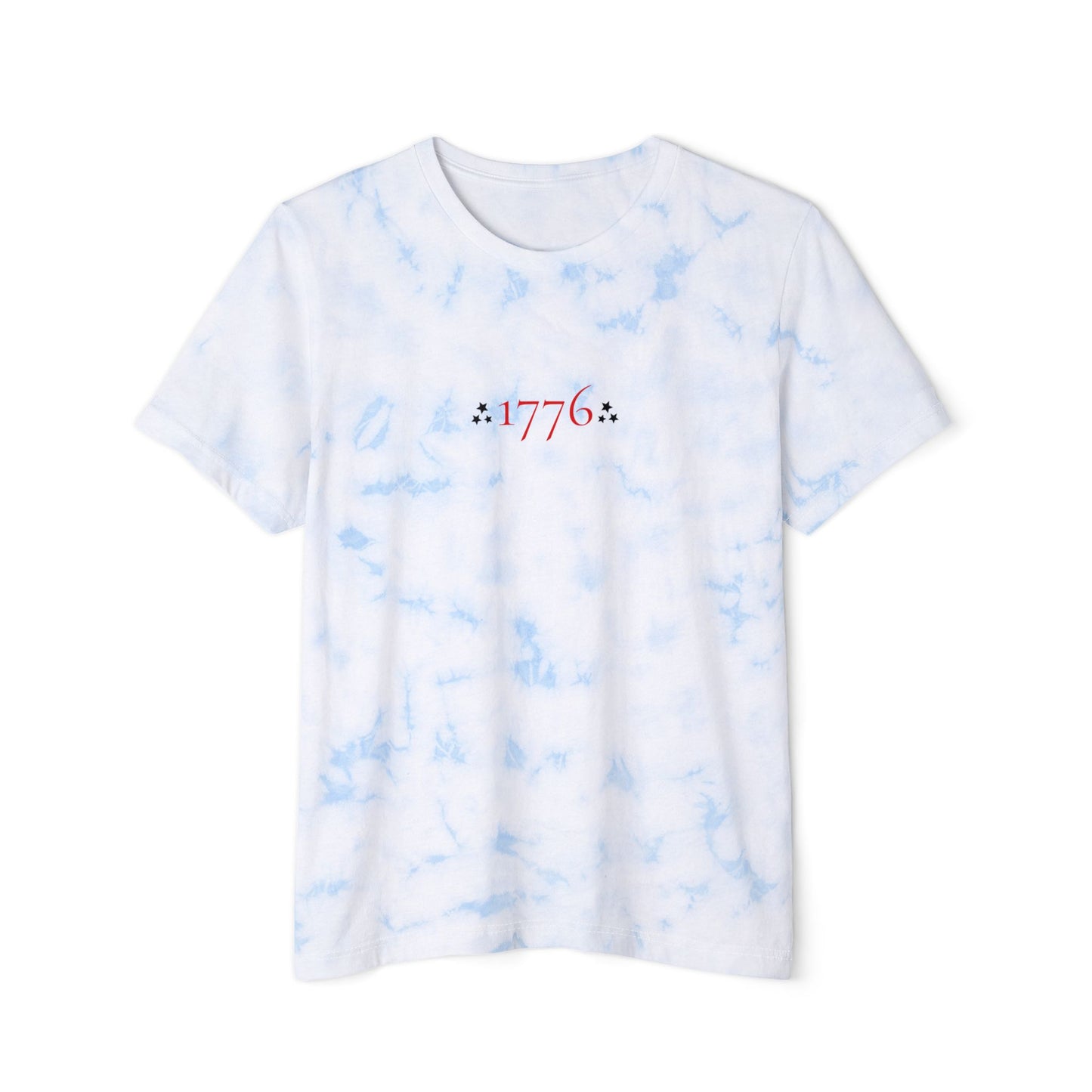1776 4th of July Light Blue Patriotic Tee