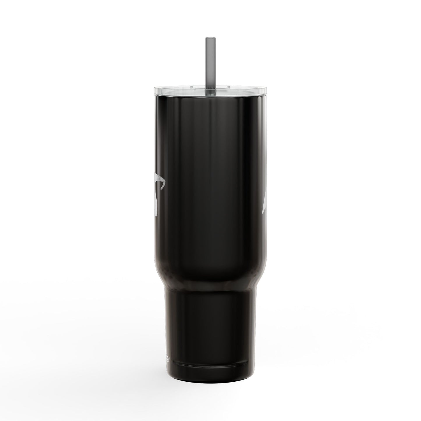 40oz Engraved Insulated Tumbler — Bird & Dinosaur Silhouette