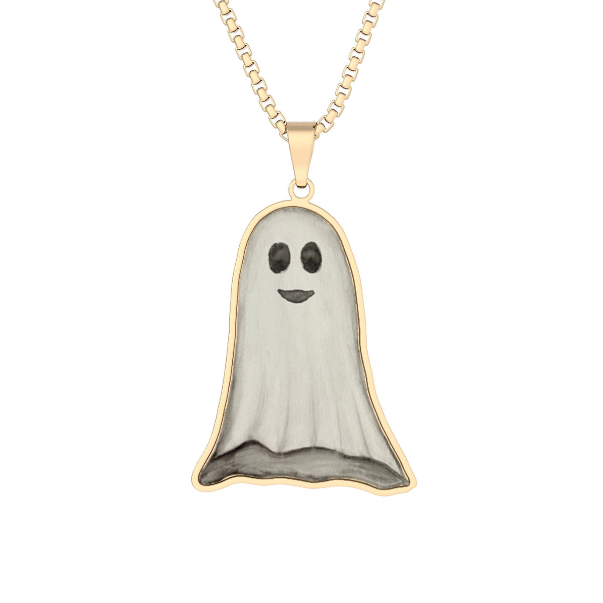 Ghost Pendant Halloween Gift