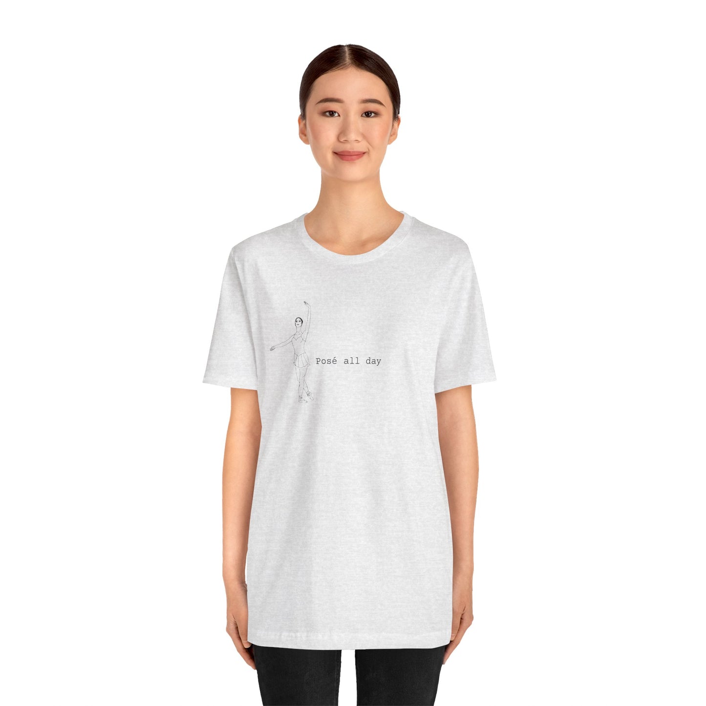 T-Shirt 'Posé All Day' Ballet Tee