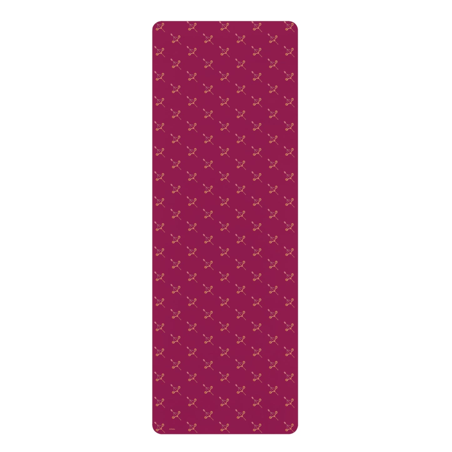 Cupid's Arrow Pink Non-Slip Yoga & Exercise Mat