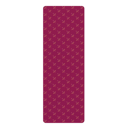 Cupid's Arrow Pink Non-Slip Yoga & Exercise Mat