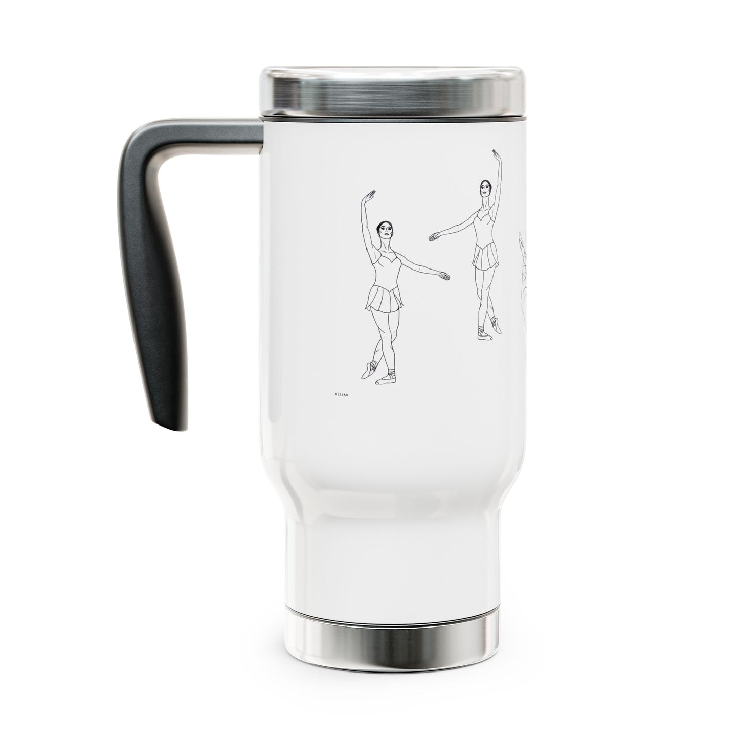 Corps de Ballet Travel Mug — 14oz Insulated Dance Coffee Tumbler