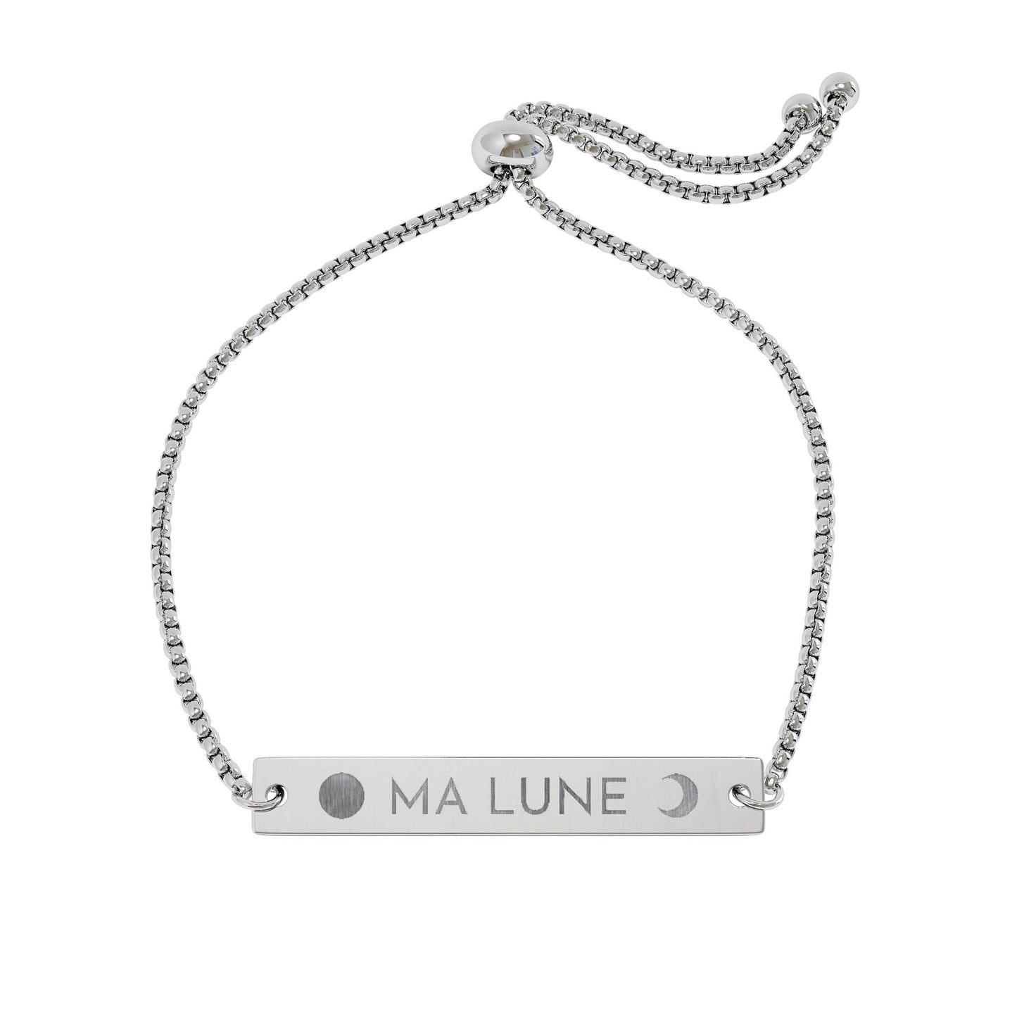French Bar Bracelet Gift Set — “Mes Étoiles, Mon Soleil, Ma Lune”