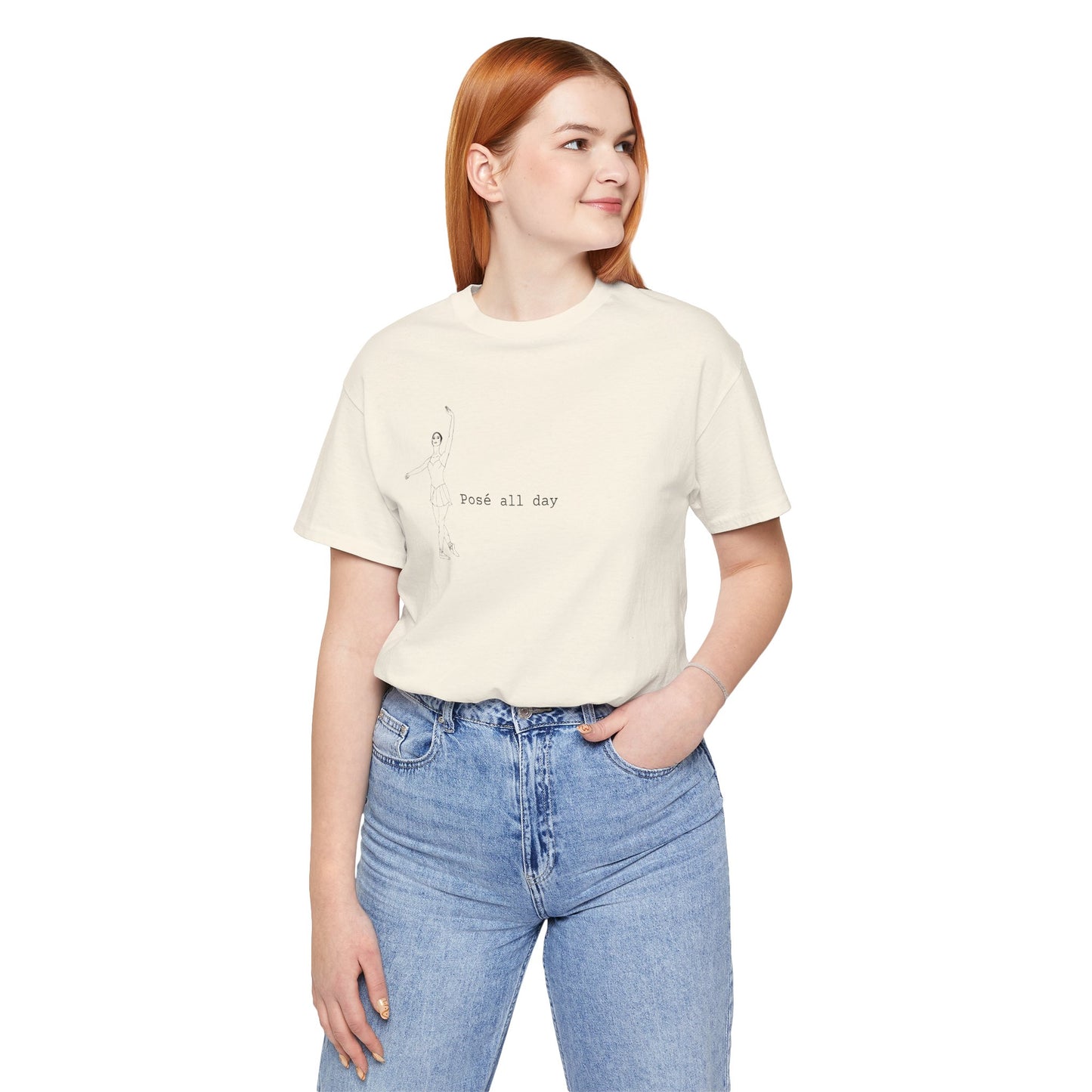 T-Shirt 'Posé All Day' Ballet Tee