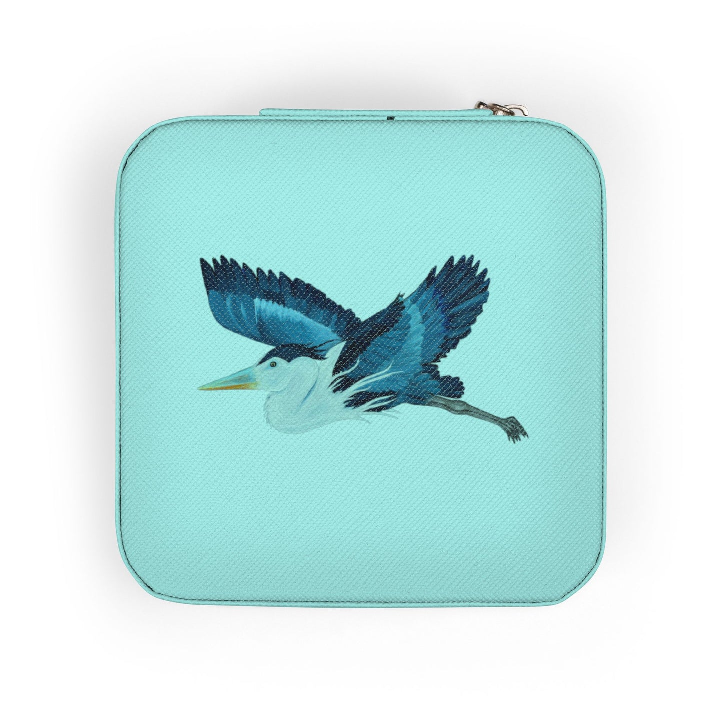 Bird Heron Jewelry Travel Case