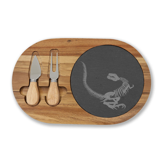 Dinosaur Fossil Slate Charcuterie Boards