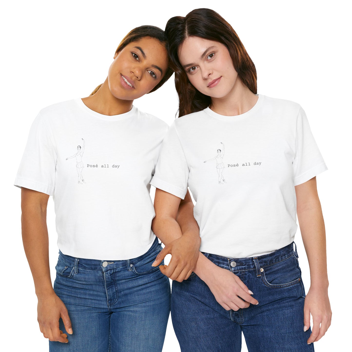 T-Shirt 'Posé All Day' Ballet Tee