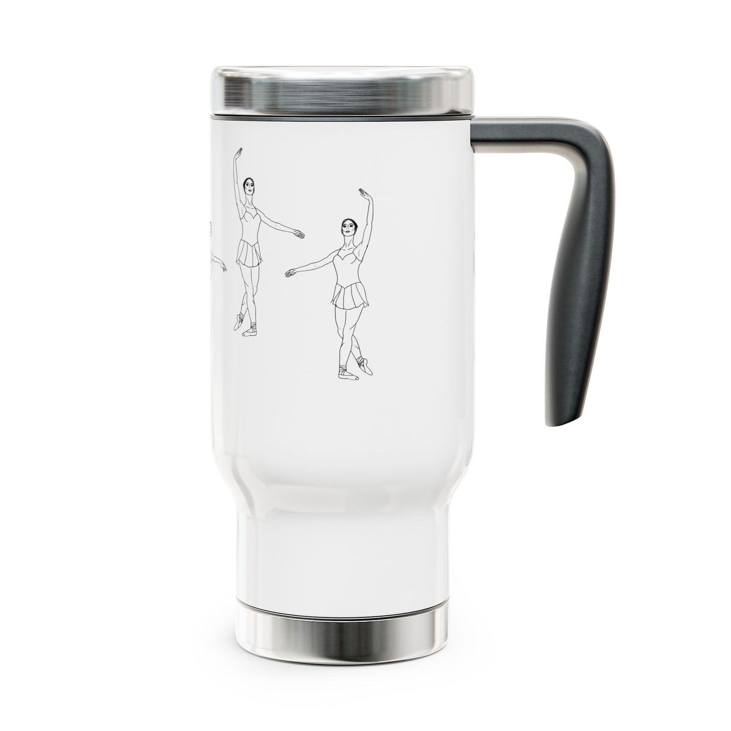 Corps de Ballet Travel Mug — 14oz Insulated Dance Coffee Tumbler