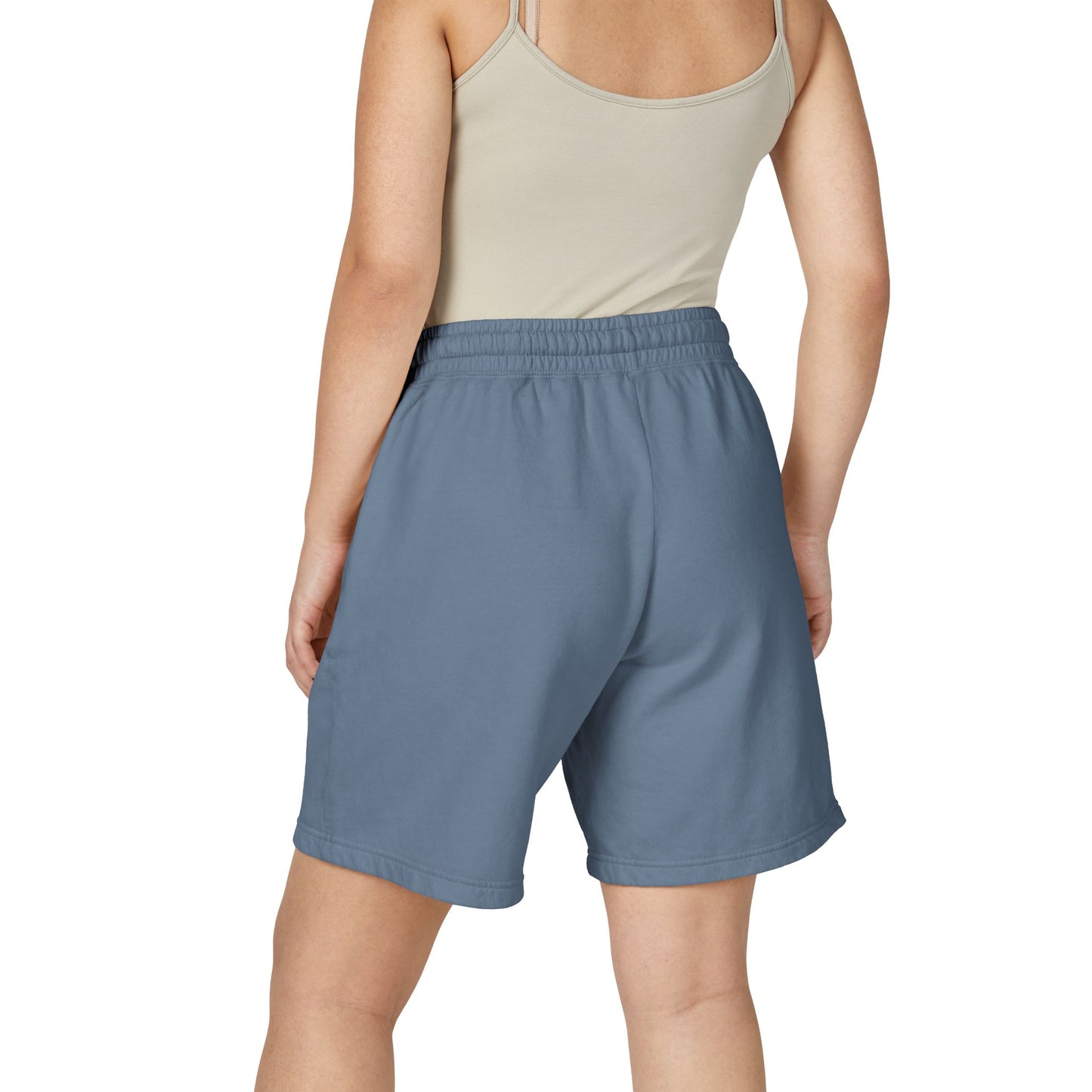 Penguin Love Garment-Dyed Lightweight Fleece Sweat Shorts