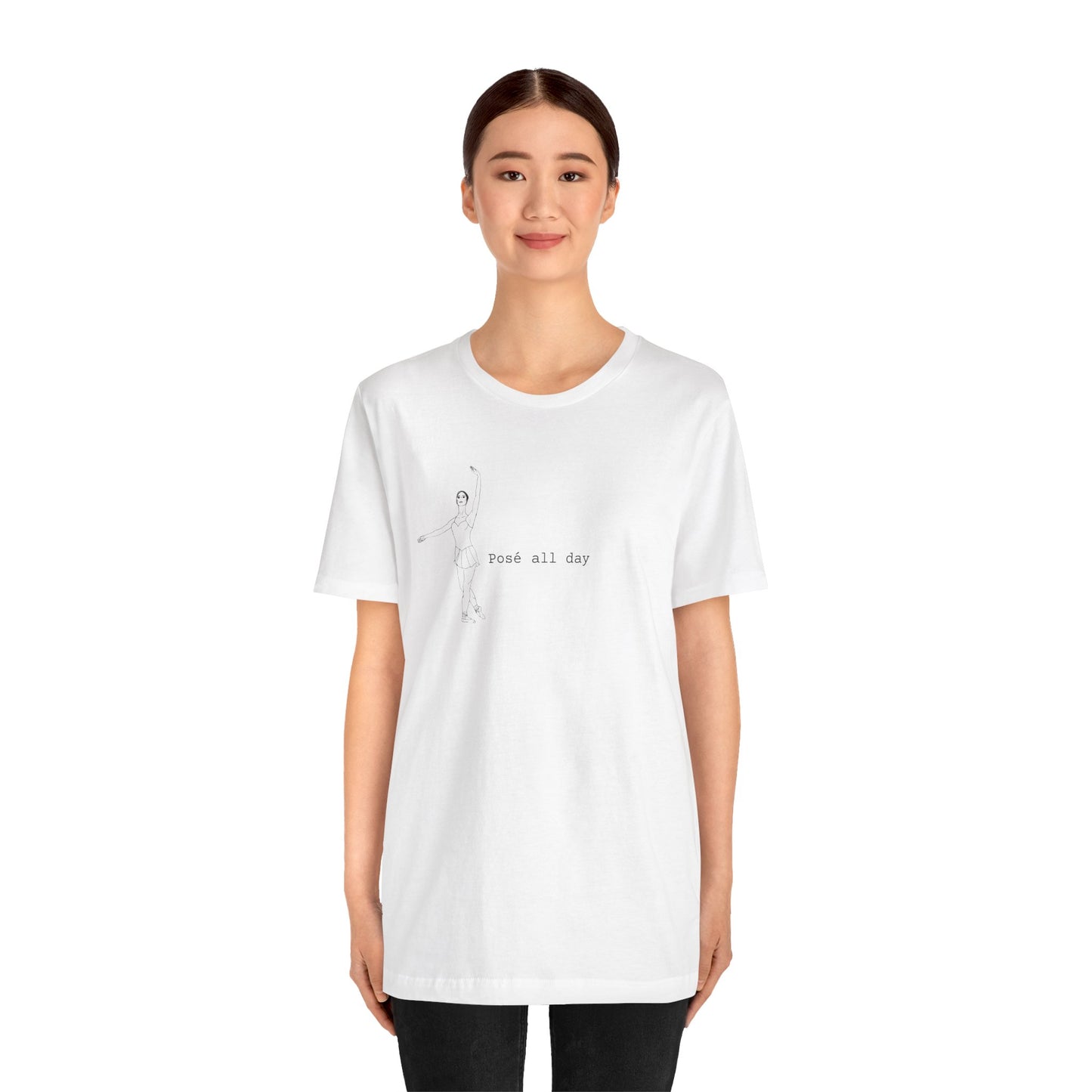 T-Shirt 'Posé All Day' Ballet Tee