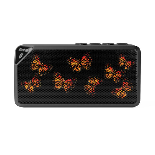 Bluetooth Speaker with Butterflies — Portable Wireless Speaker