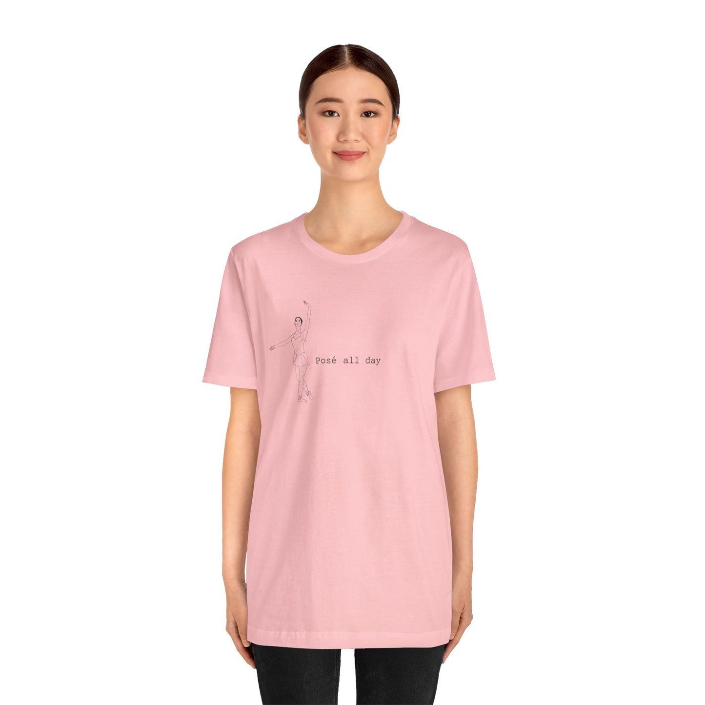 T-Shirt 'Posé All Day' Ballet Tee