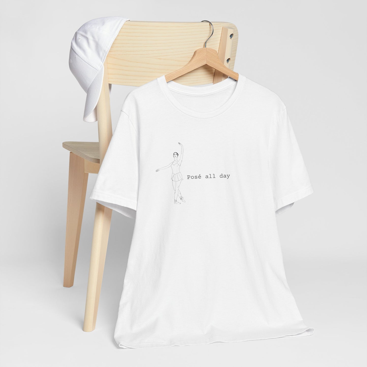 T-Shirt 'Posé All Day' Ballet Tee