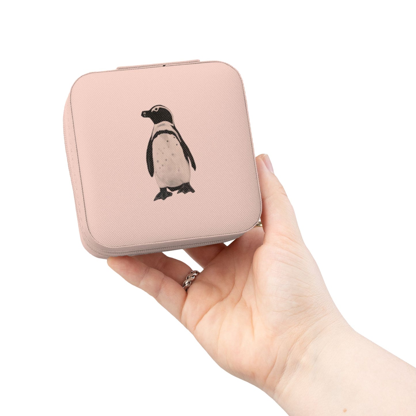 Penguin Love Jewelry Travel Case
