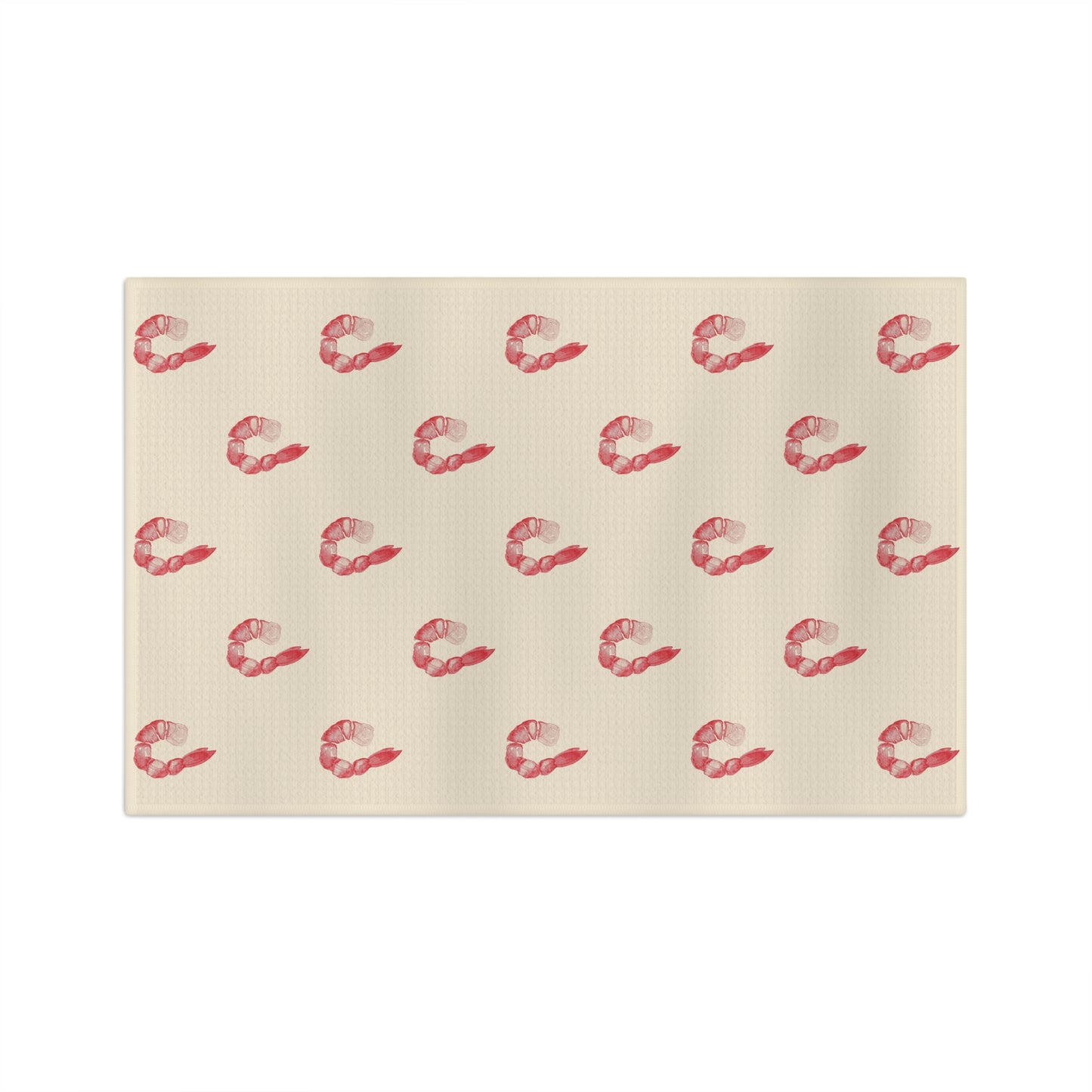 Shrimp Cocktail Microfiber Tea Towel