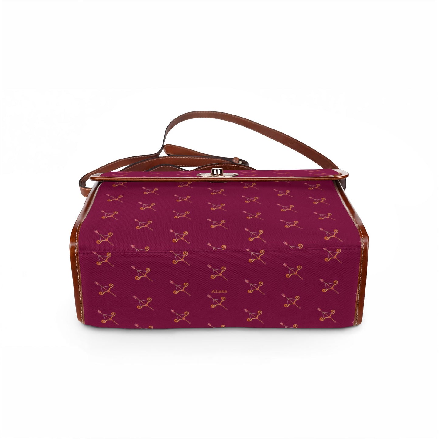 Cupid's Bow Waterproof Berry tone Bag
