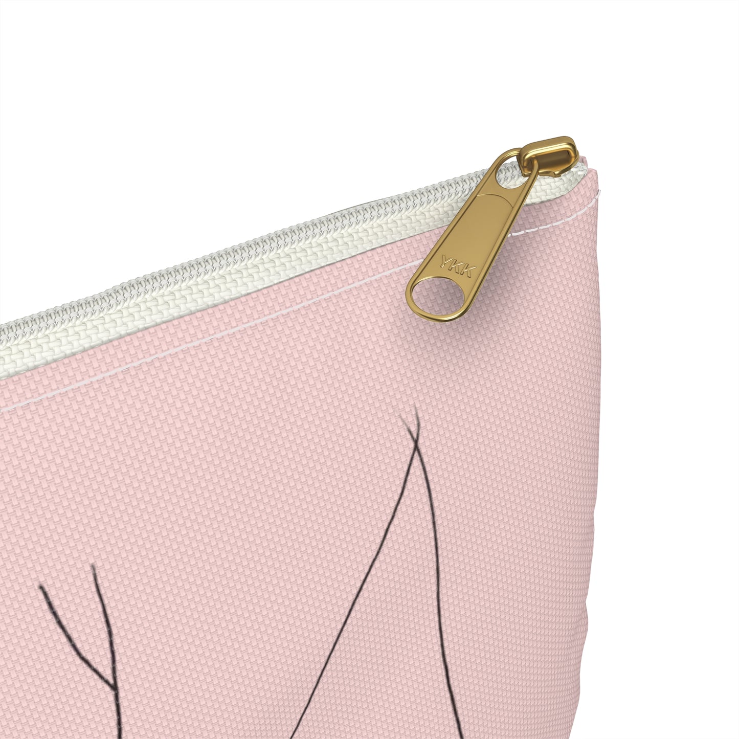 Ballet Shoes Pink Accessory Pouch — Makeup Bag for Dancers