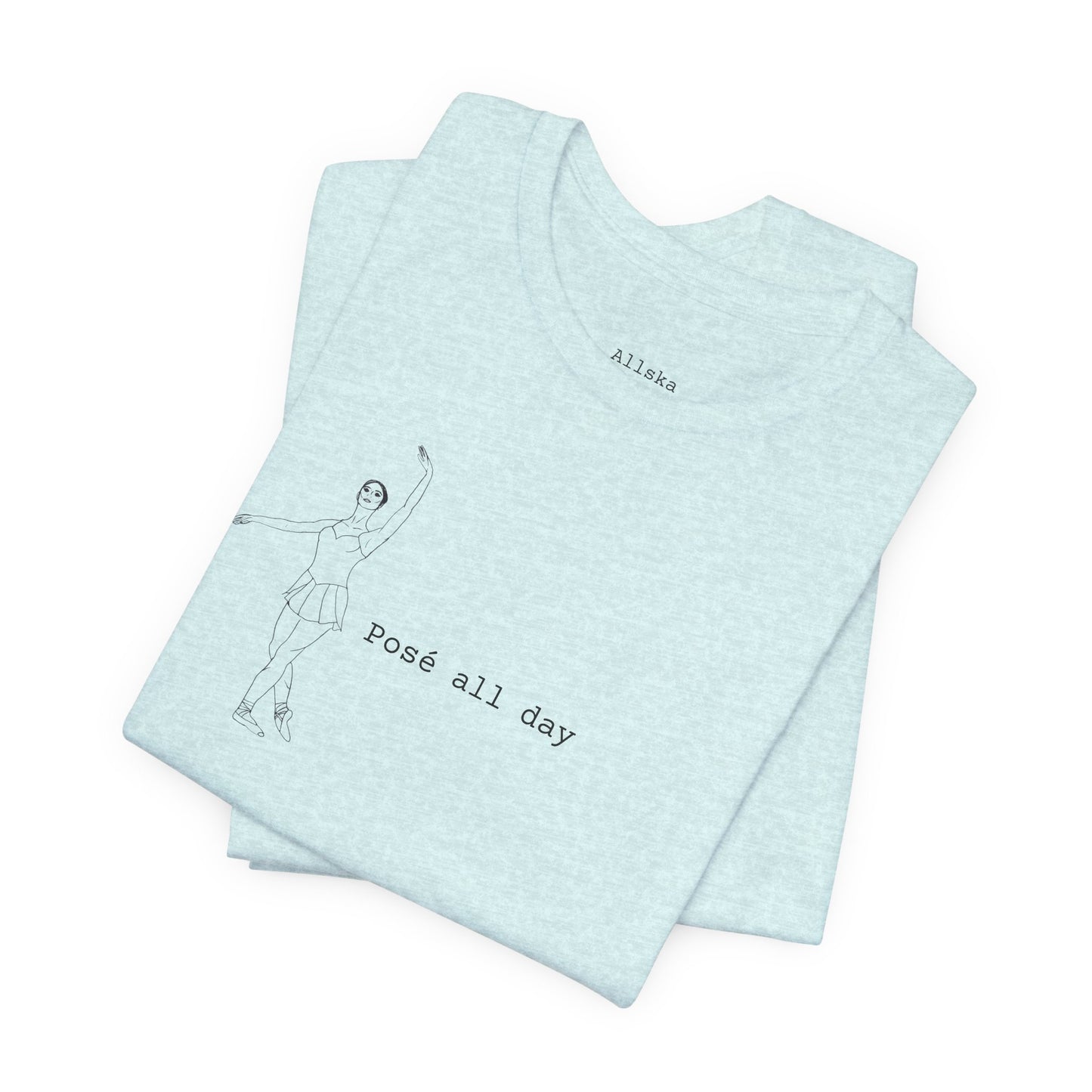 T-Shirt 'Posé All Day' Ballet Tee