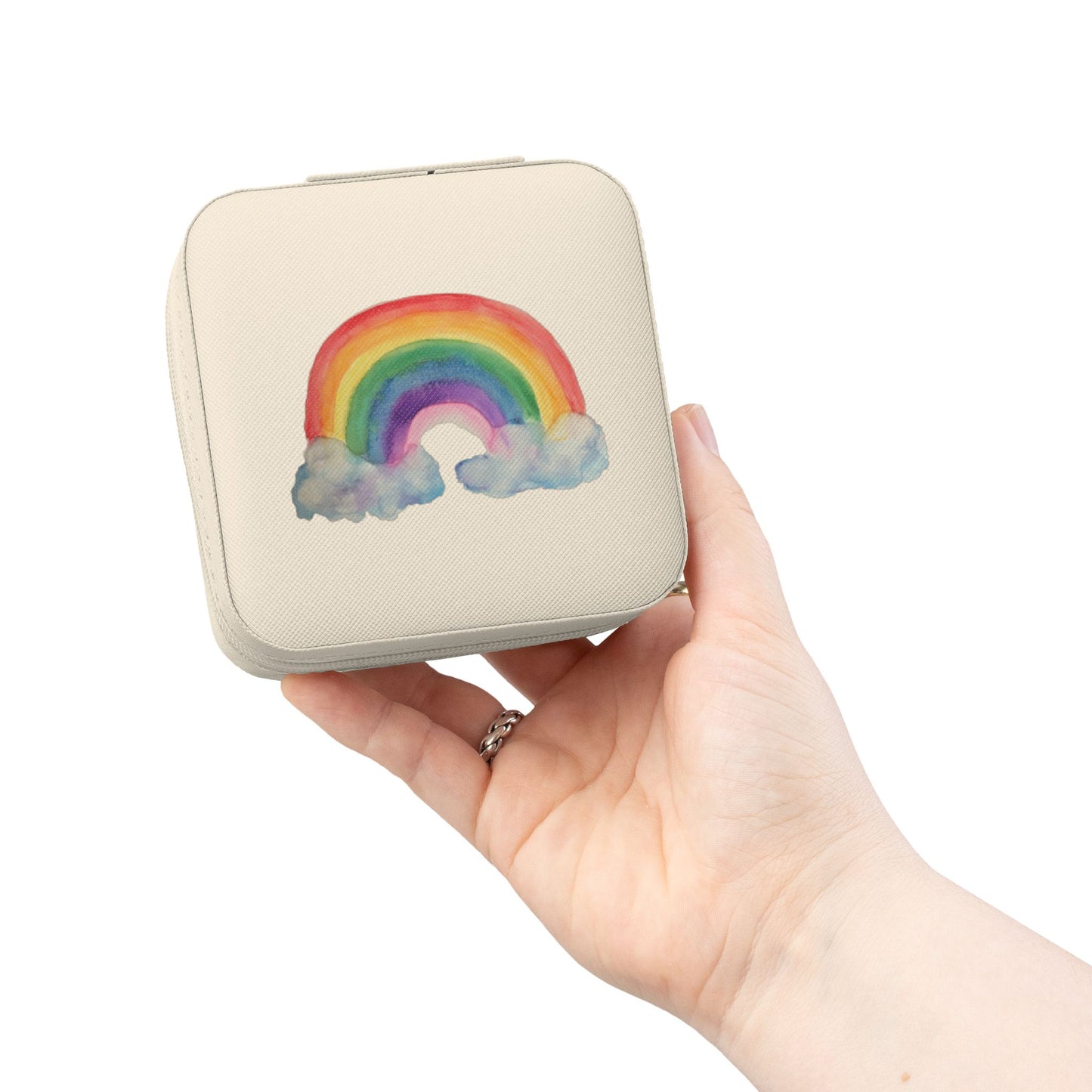 Rainbow Jewelry Travel Case