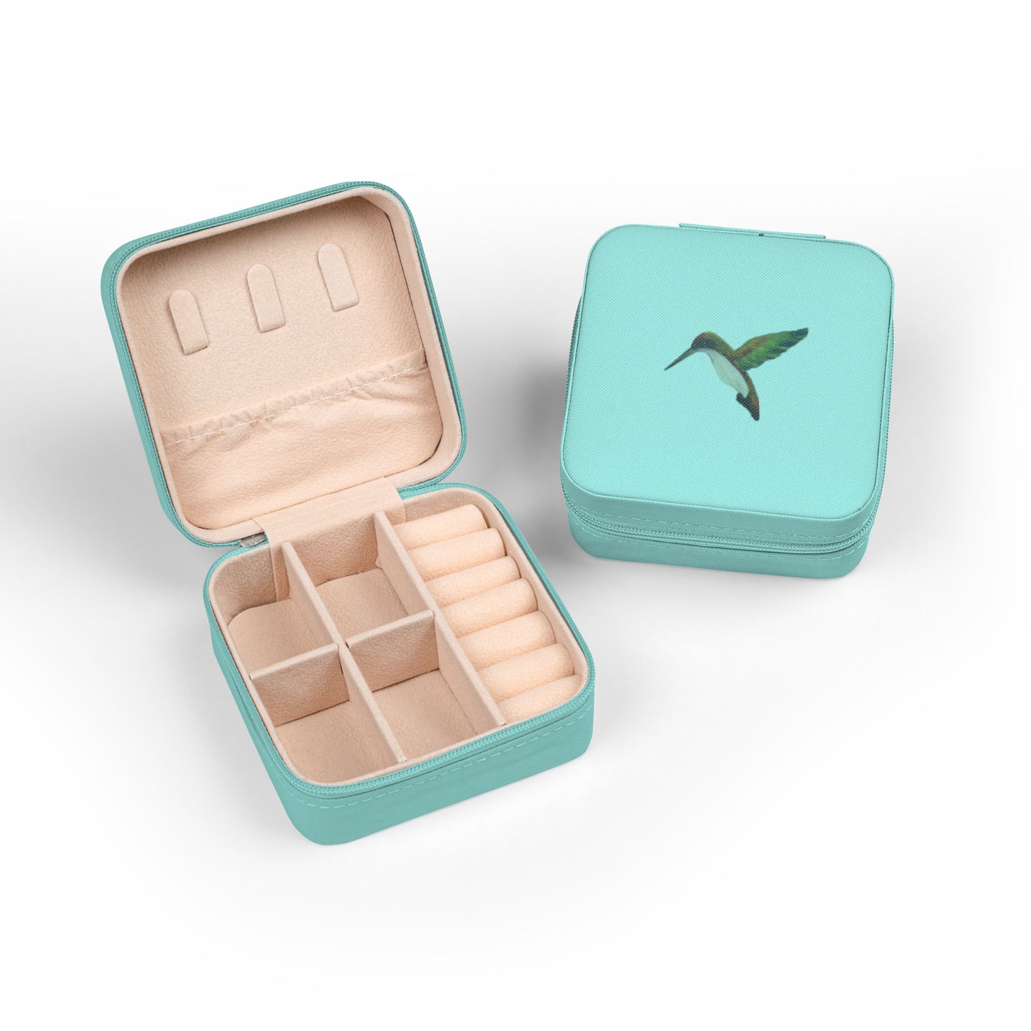 Hummingbird Travel Jewelry Case
