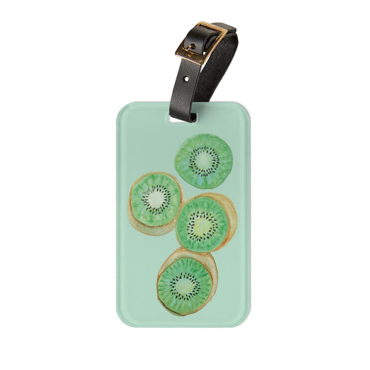 Kiwi Slices Luggage Tag