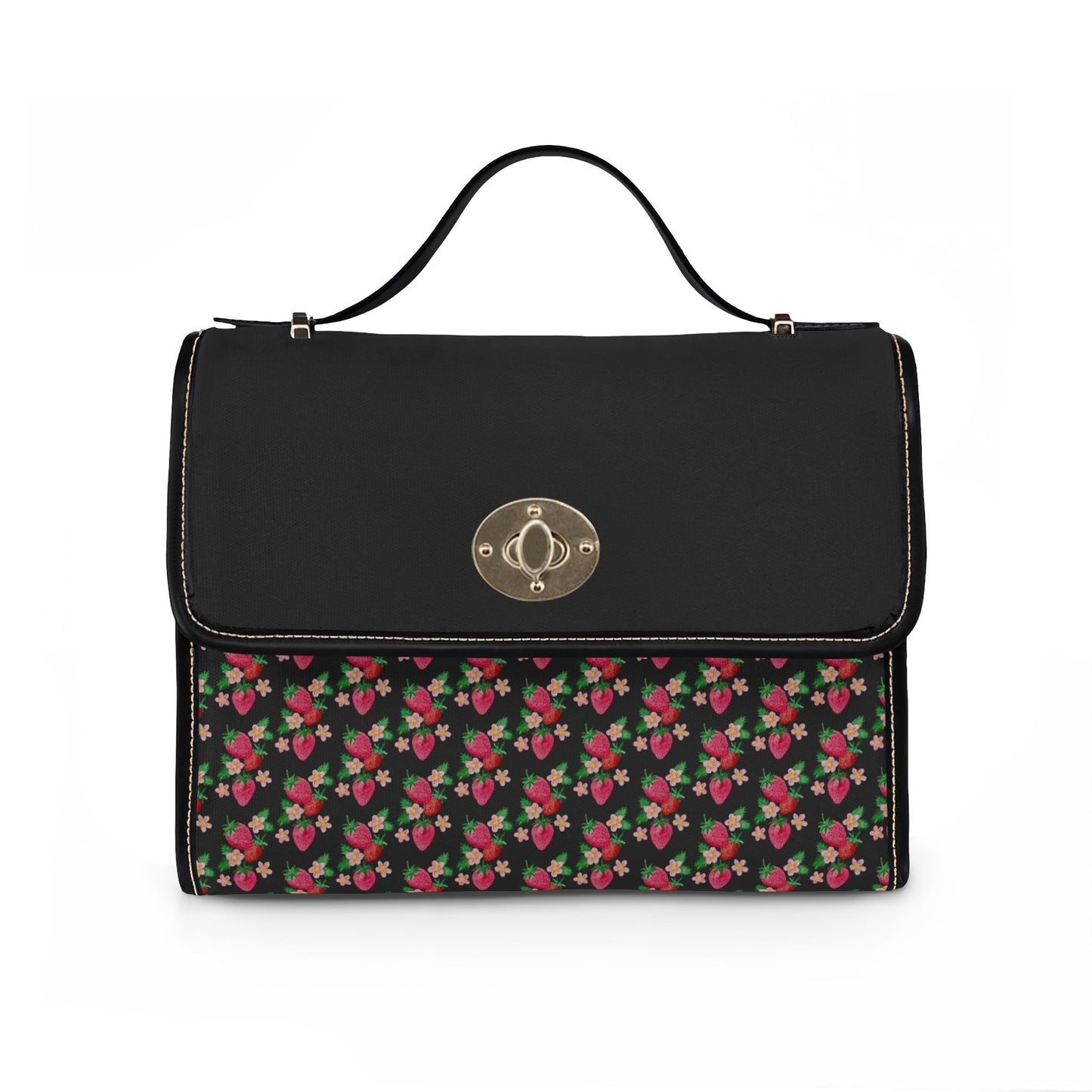 Strawberry Pattern Crossbody Purse