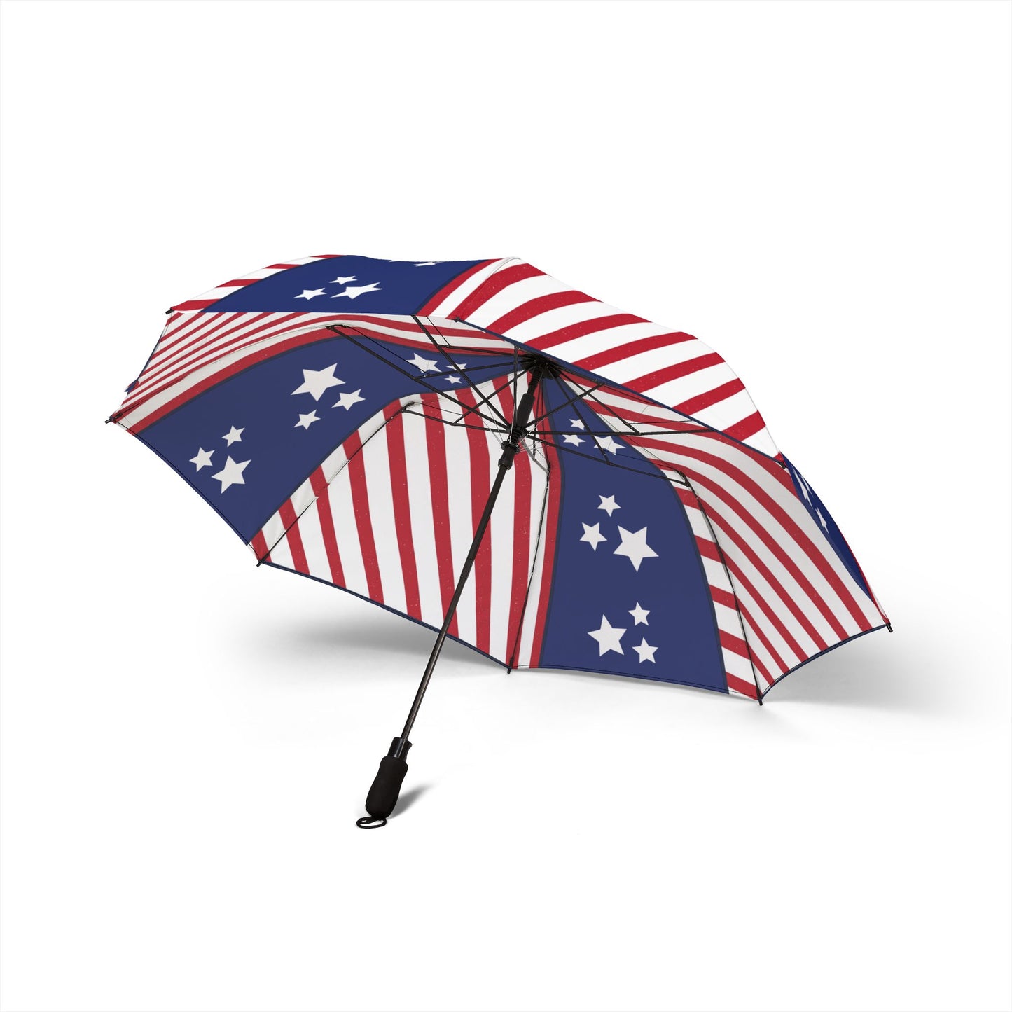 Red, White & Blue 4th of July Patriotic Umbrella
