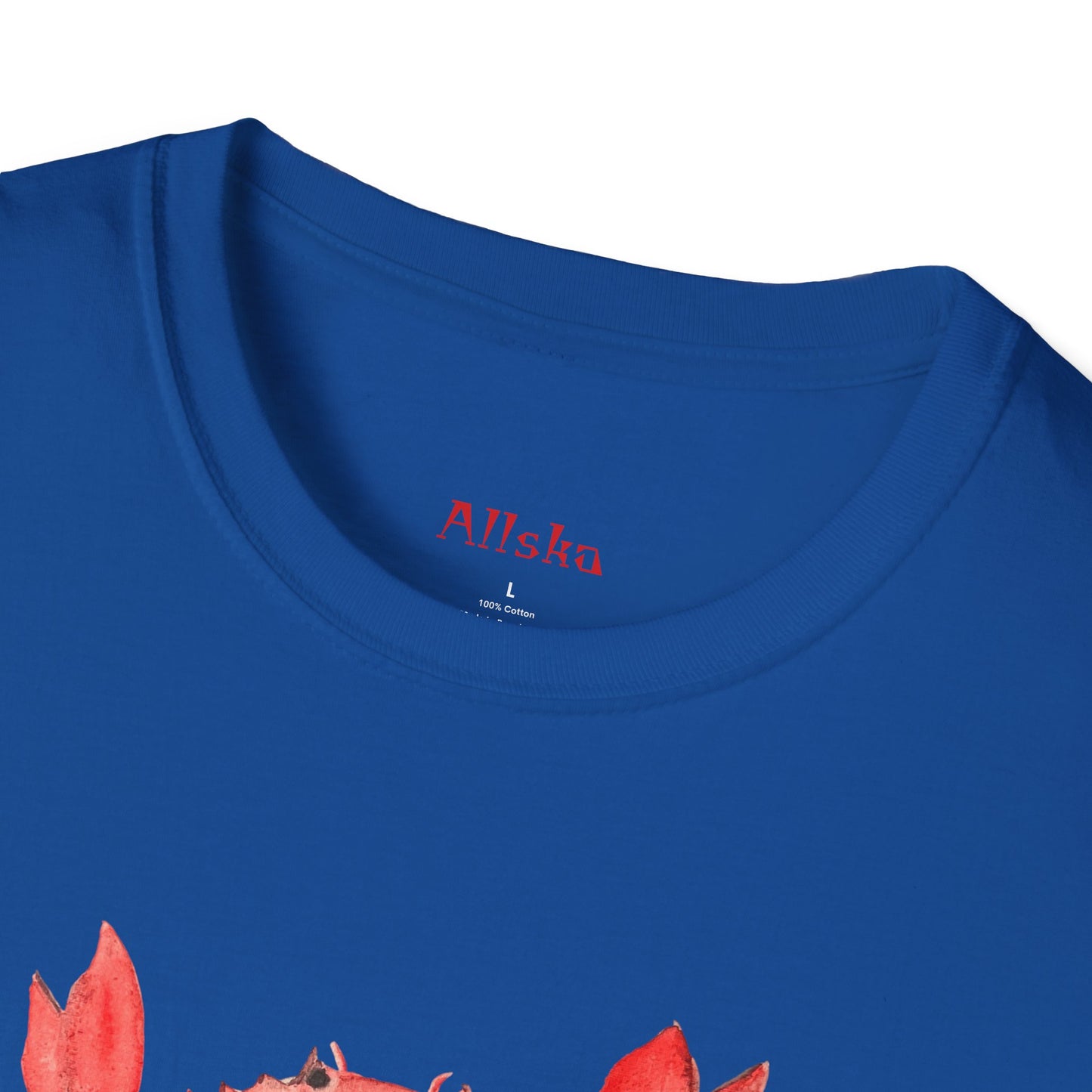 Crab Watercolor T-Shirt — Cute Coastal Beach Graphic Tee