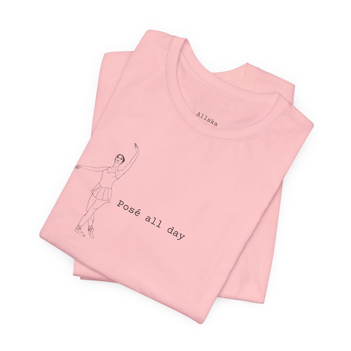 T-Shirt 'Posé All Day' Ballet Tee