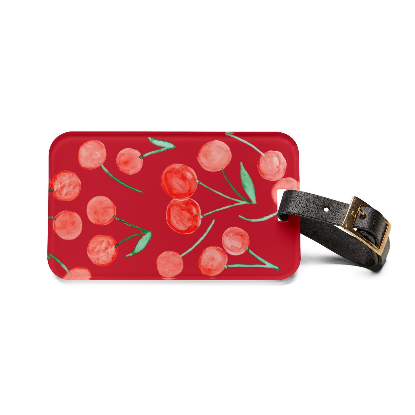 Cherry Pattern Luggage Tag