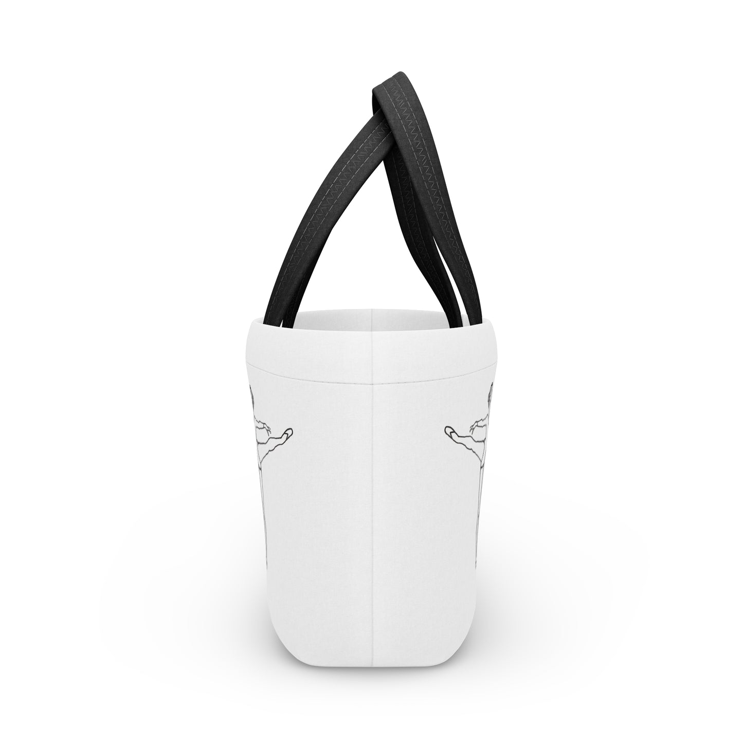 Ballet Dancer Lunch Bag — Twin Arabesque Tote for Dancers