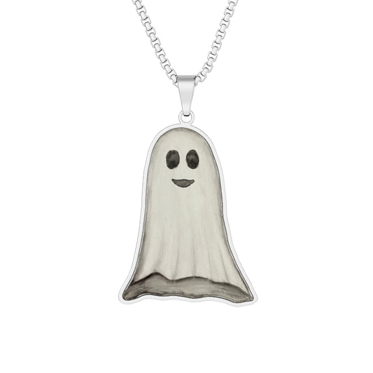 Ghost Pendant Halloween Gift