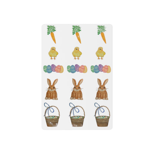 Easter Temporary Tattoo Pack — Bunnies, Chicks, Carrots & Eggs