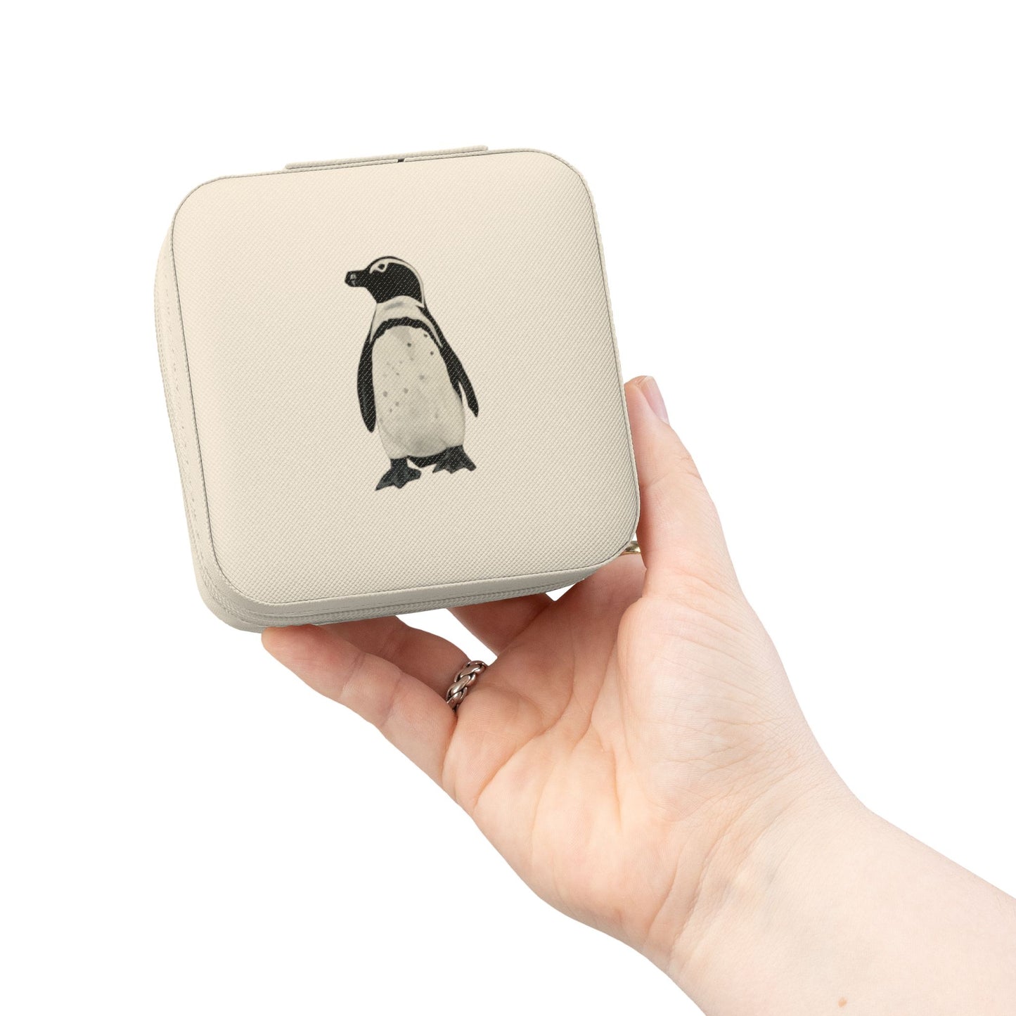 Penguin Love Jewelry Travel Case