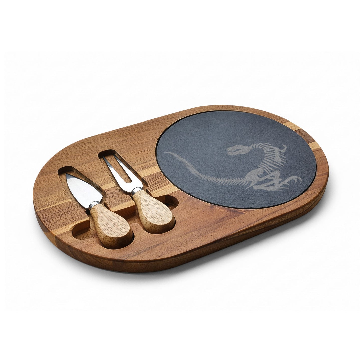 Dinosaur Fossil Slate Charcuterie Boards