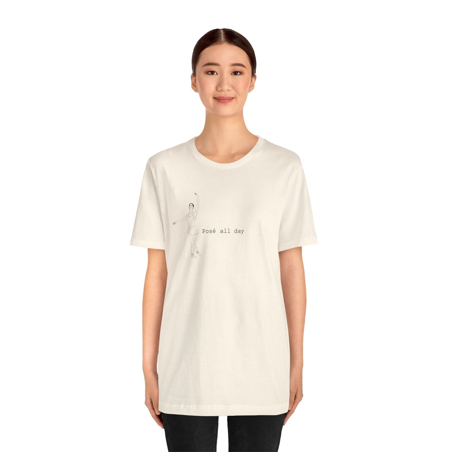 T-Shirt 'Posé All Day' Ballet Tee